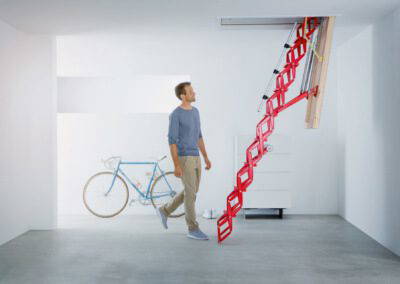 Supreme heavy duty loft ladder. Easy operation, highly insulated. premier Loft Ladders