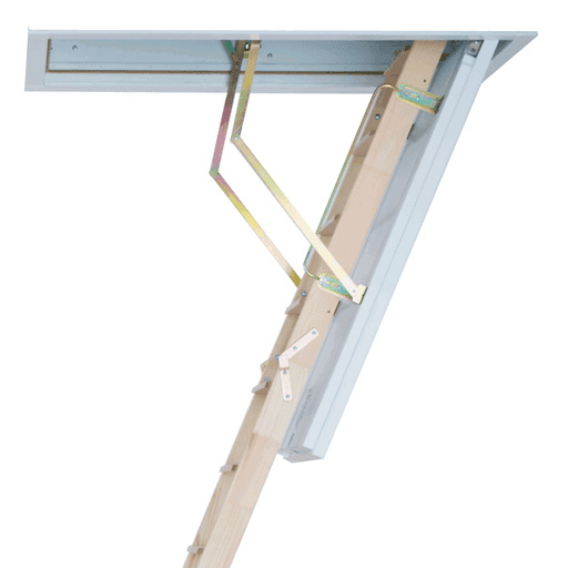Cadet 3 Cadet 3 traditional wooden loft ladder with insulated hatch from Premier Loft Ladders