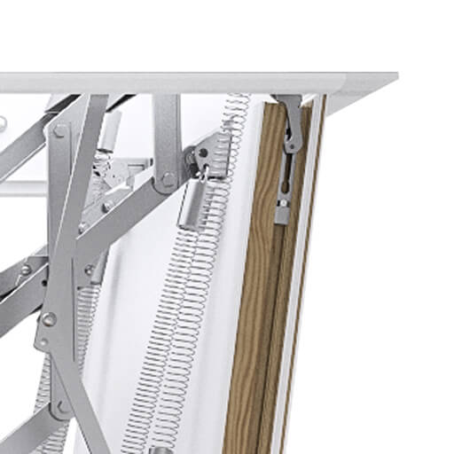 Ecco with 4-point latching system and concealed hinges