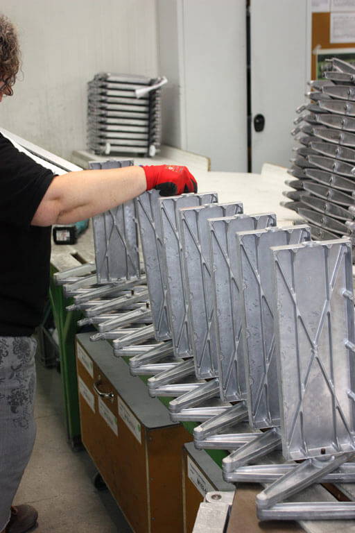 Columbus Treppen. How its made - concertina ladder assembly. Premier Loft Ladders