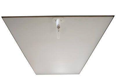 MiniLine wooden fire rated Loft hatch awith security lock. From Premier Loft Ladders