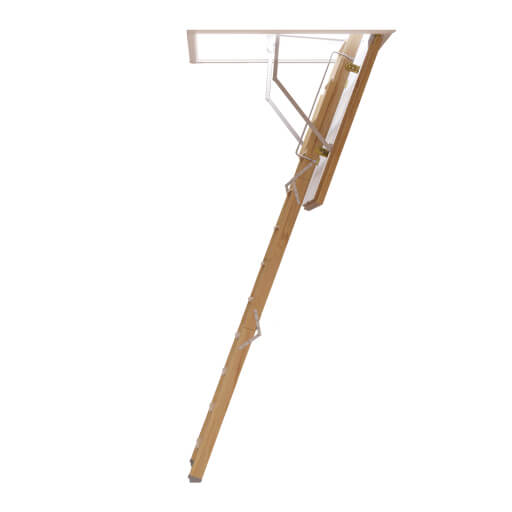 Fire rated wooden loft ladder. The ProfiLine from Premier Loft Ladders