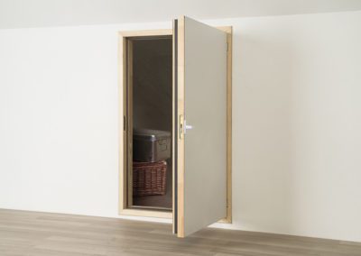 DWF Fire resistant loft eaves storage door. Installed.
