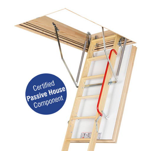 LWT Passive House loft ladder. LWT Passive House loft ladder.