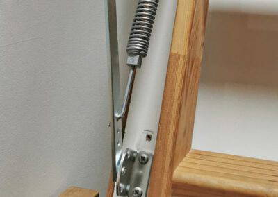 Loft ladder spring hardware pack