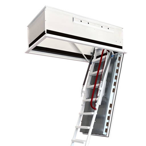 Isostair_512x512 Isostair steel loft ladder. High strength folding metal loft ladder.