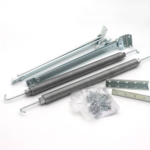 Spring hardware pack for loft hatches
